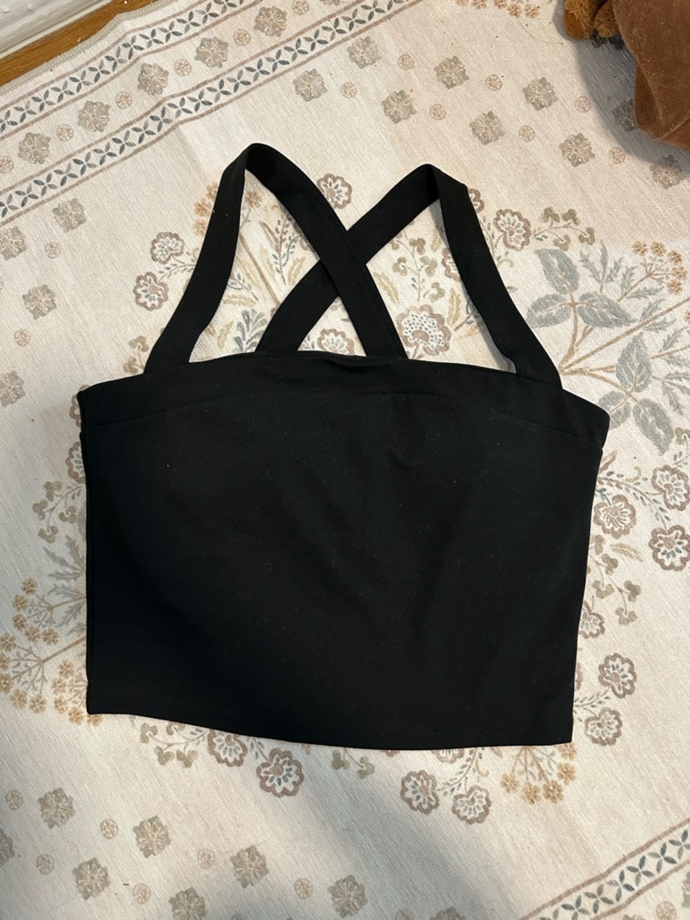 PacSun Black Crossback Top